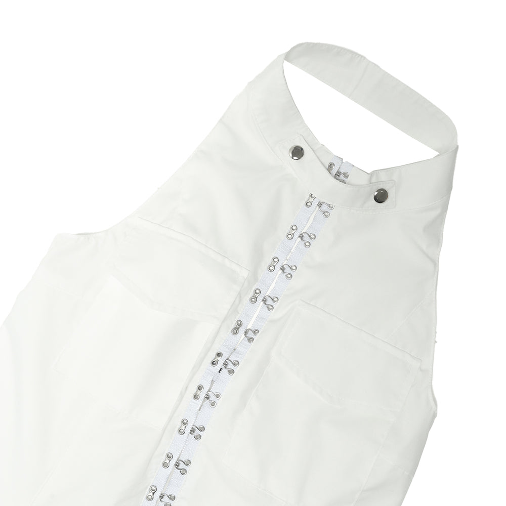 
            
                Load image into Gallery viewer, Sleevless Long One-piece White
            
        