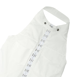 Sleevless Long One-piece White