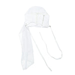 Chiffon Draping Corset White