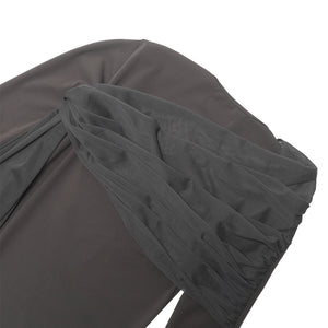 Draping T-shirt Gray