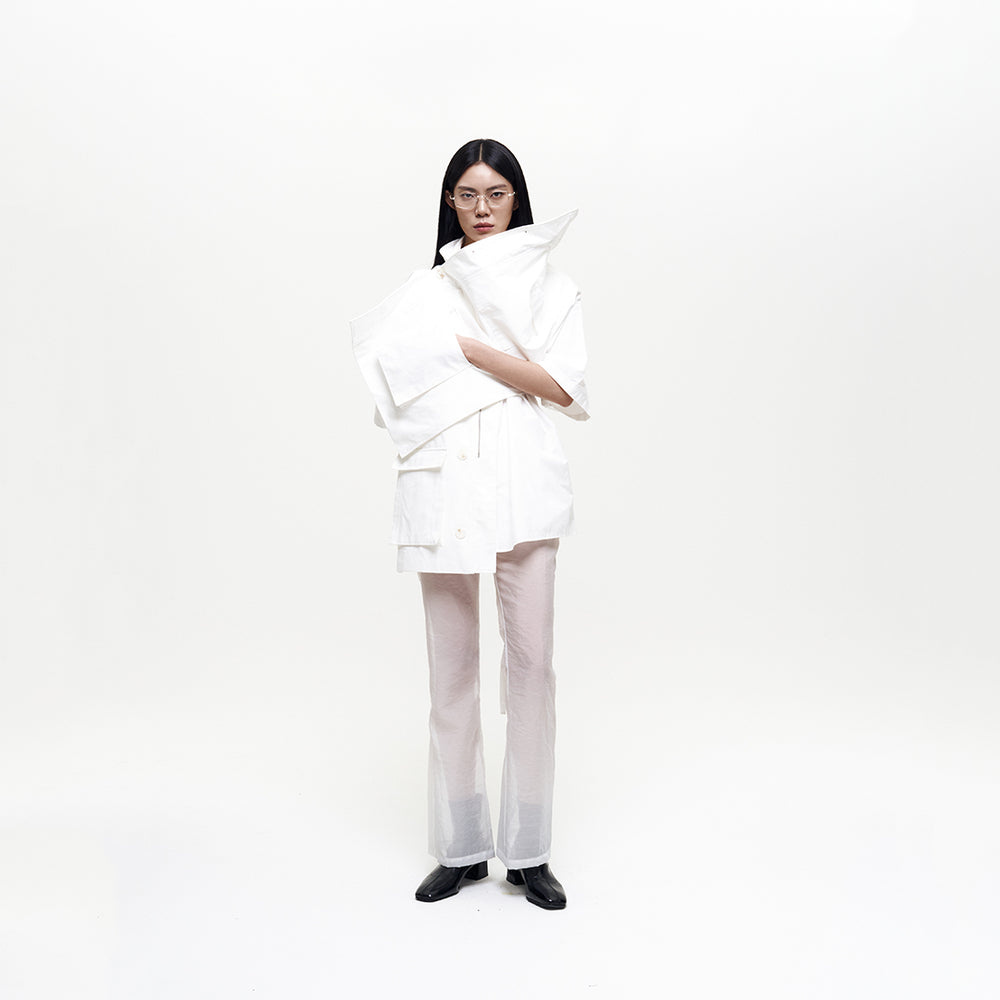 Technical Vest Shirt White