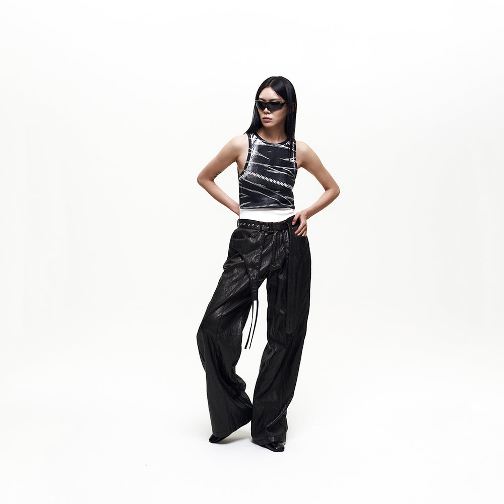Draping Pants Black