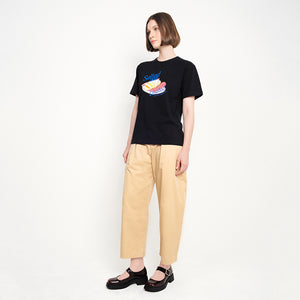 SALTED BUTTER TEE - BLACK