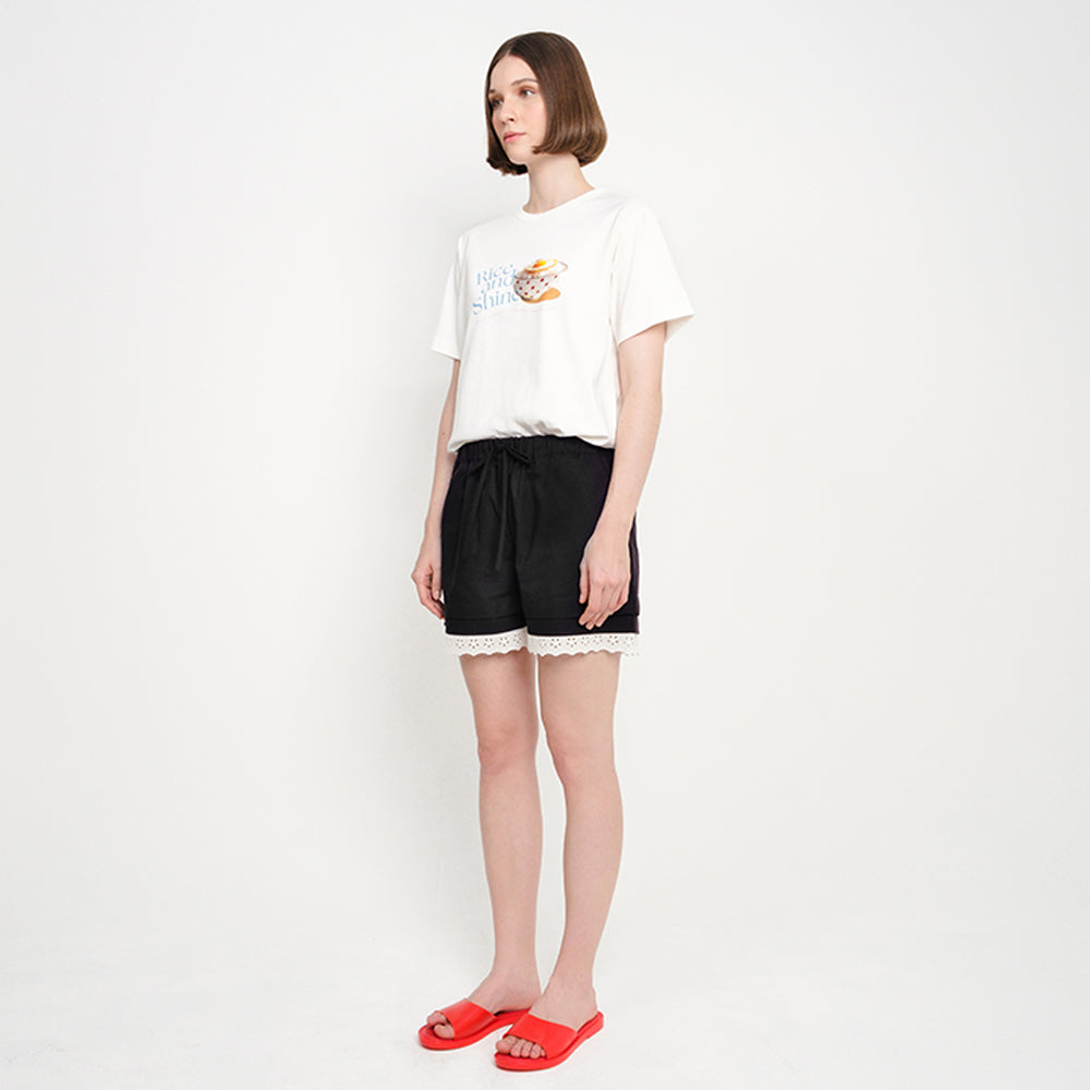 RICE & SHINE TEE - WHITE