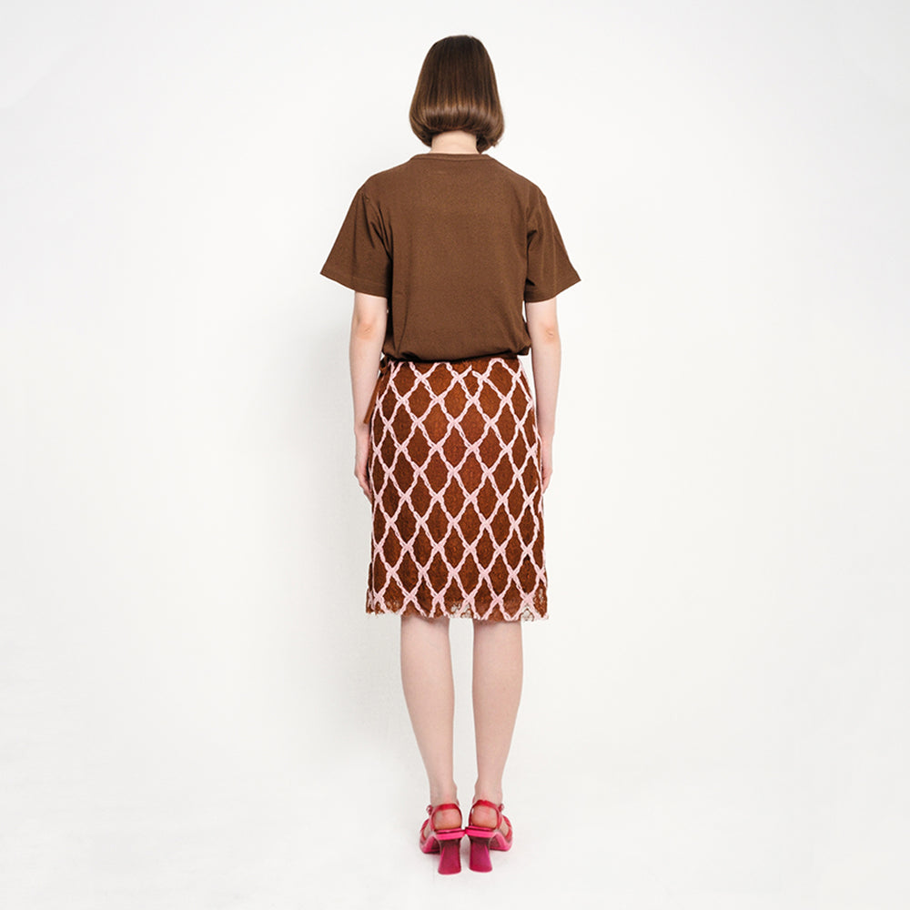 RICE & SHINE TEE - BROWN