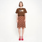 RICE & SHINE TEE - BROWN