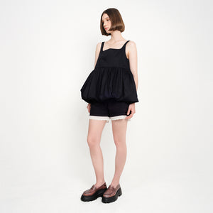 BALOON BABYDOLL - BLACK