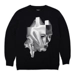 LACREME INTERGALACTIC CREWNECK BLACK