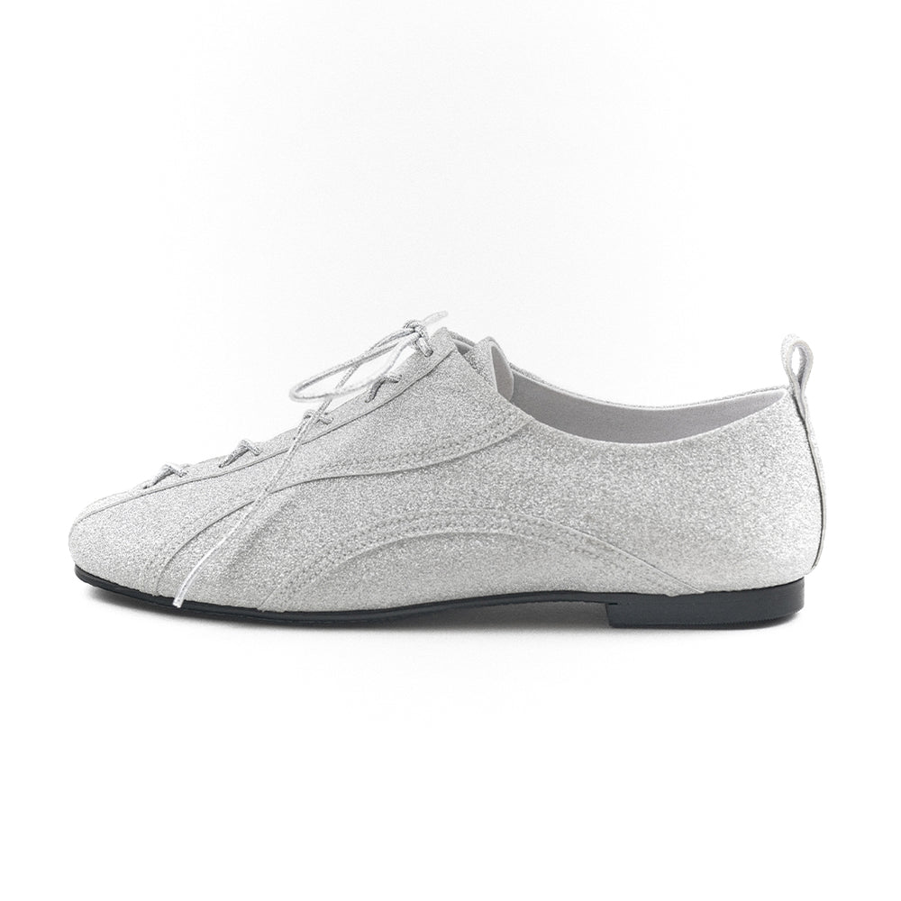 Corset Detailed Dancing Shoes SILVER