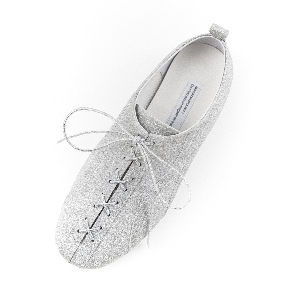Corset Detailed Dancing Shoes SILVER