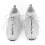 Corset Detailed Dancing Shoes SILVER