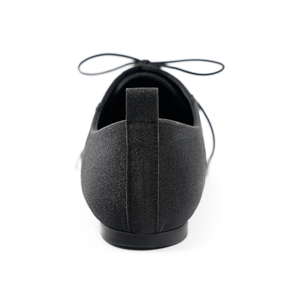 Corset Detailed Dancing Shoes BLACK