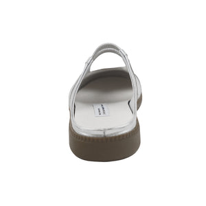 Classic German Army Mary Jane Mules SILVER