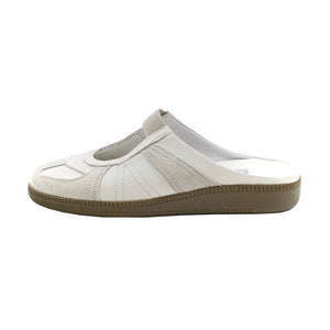 Classic German Army Mary Jane Mules IVORY