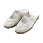 Classic German Army Mary Jane Mules IVORY