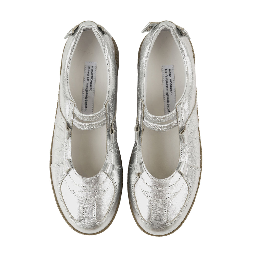 Classic German Army Ballet Shoes SILVER