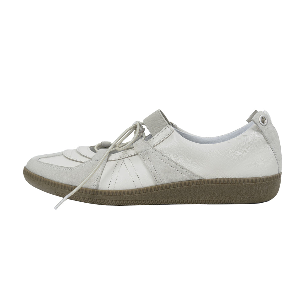 Classic German Army Ballet Shoes IVORY