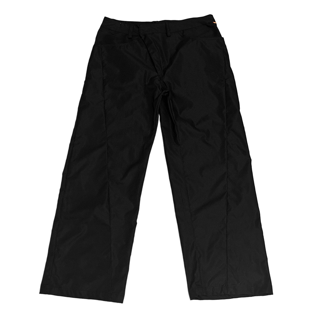 BLACK TWISTED PANTS