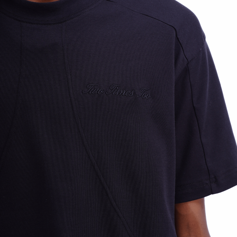 BOXY DAILY TEE JAPANESE FLUX SHORTSLEEVE BLACK