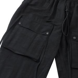 CARGO SWEATPANTS BLACK DOFF