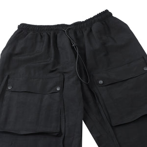 CARGO SWEATPANTS BLACK DOFF