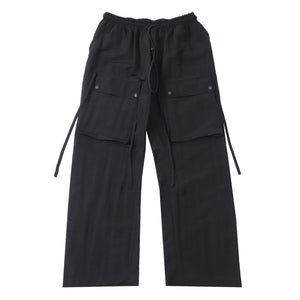 CARGO SWEATPANTS BLACK DOFF