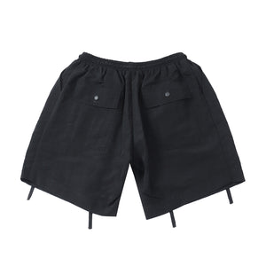 CARGO SWEATPANTS SHORT BLACK DOFF