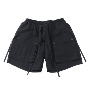 CARGO SWEATPANTS SHORT BLACK DOFF