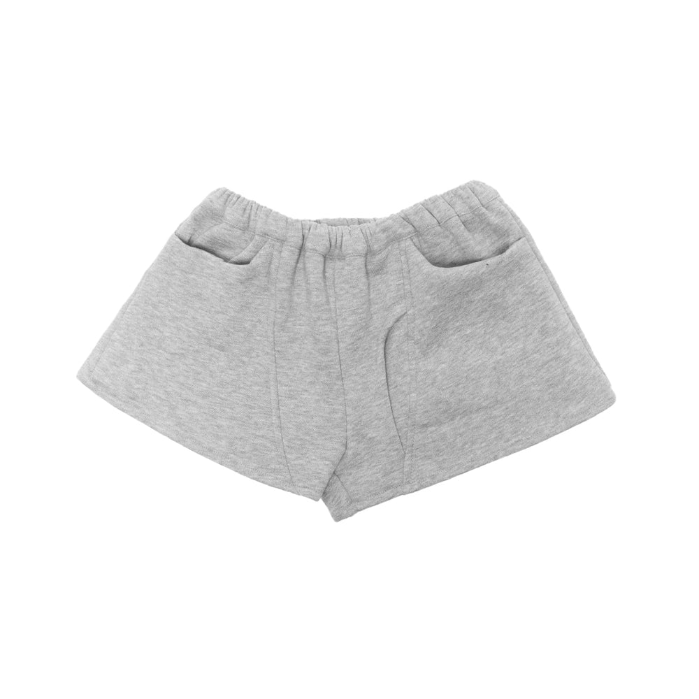 COZY HOT PANTS GREY