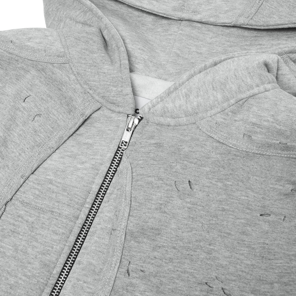 UPCYCLED GREY HOODIE