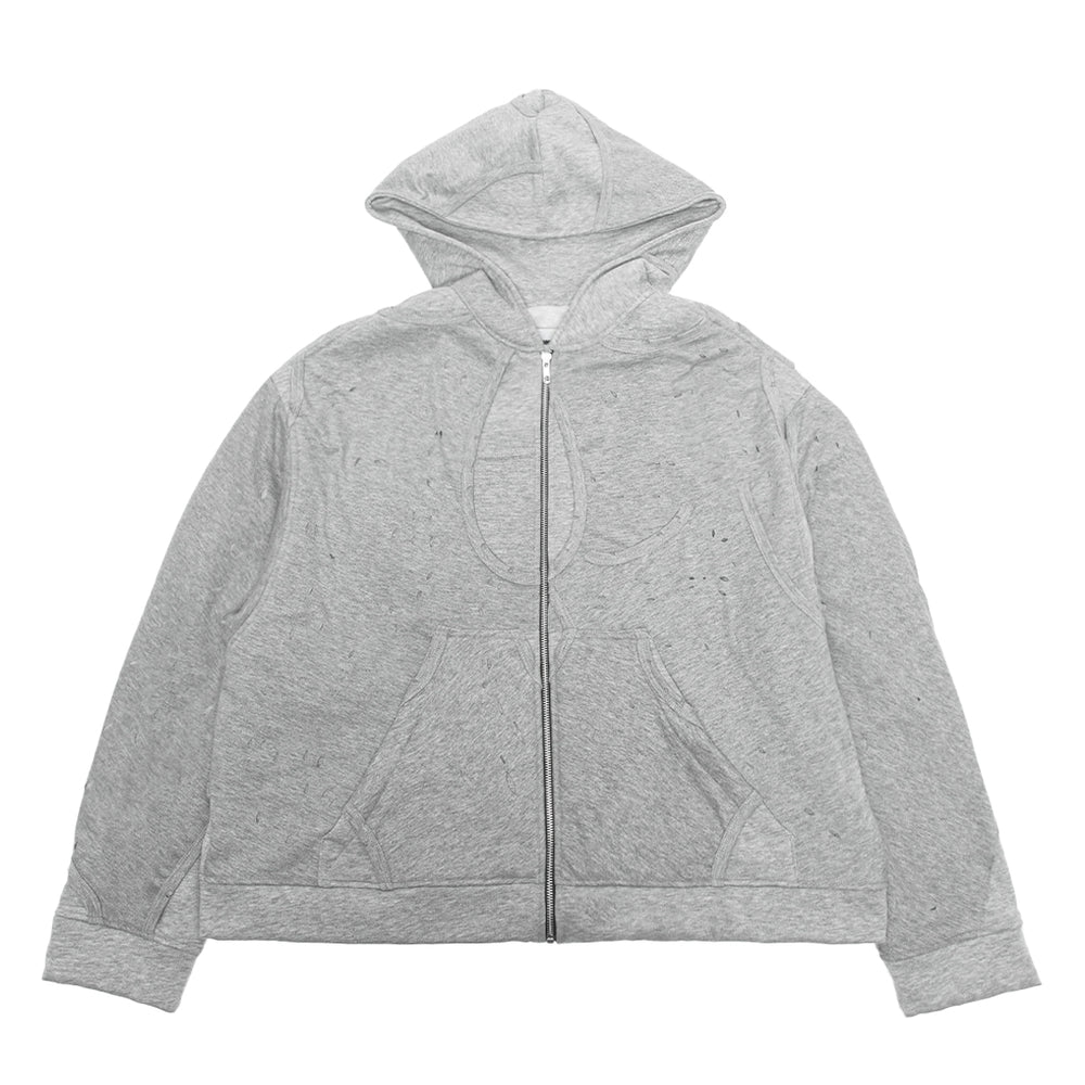 UPCYCLED GREY HOODIE