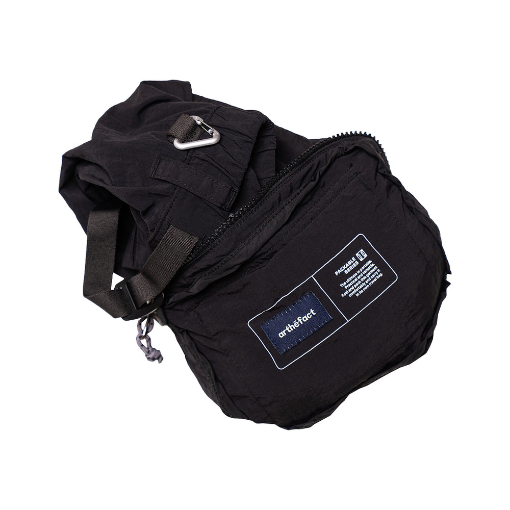 Kaima Camp Short Packable Black