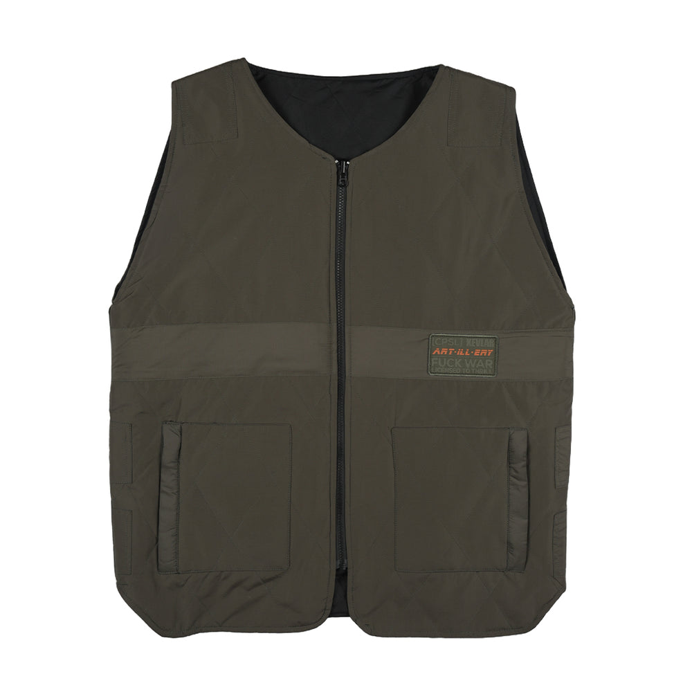 Reversible Innovator Vest Green and Black