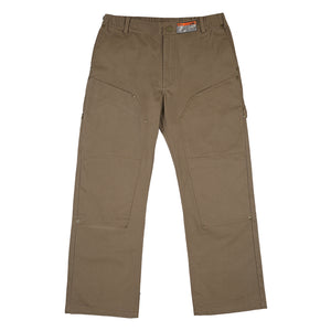 Mocca Utility Double Knee Cargo Pocket Pants Mocca