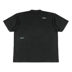 432HZ Blue Blur T-shirt Black