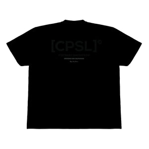 [CPSL] Black Flock Tshirt Black