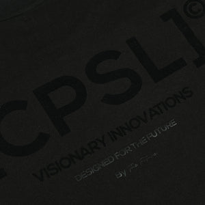 [CPSL] Black Flock Tshirt Black