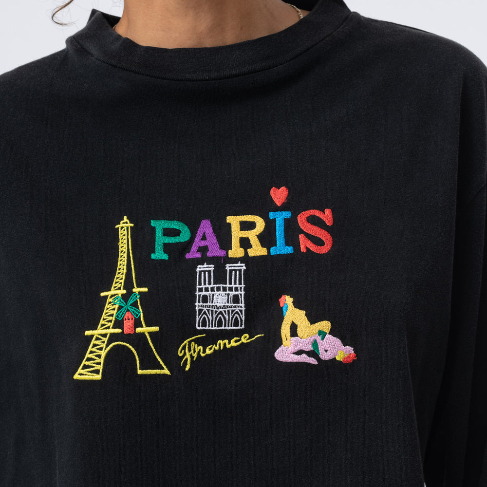 Kisses From Paris Black