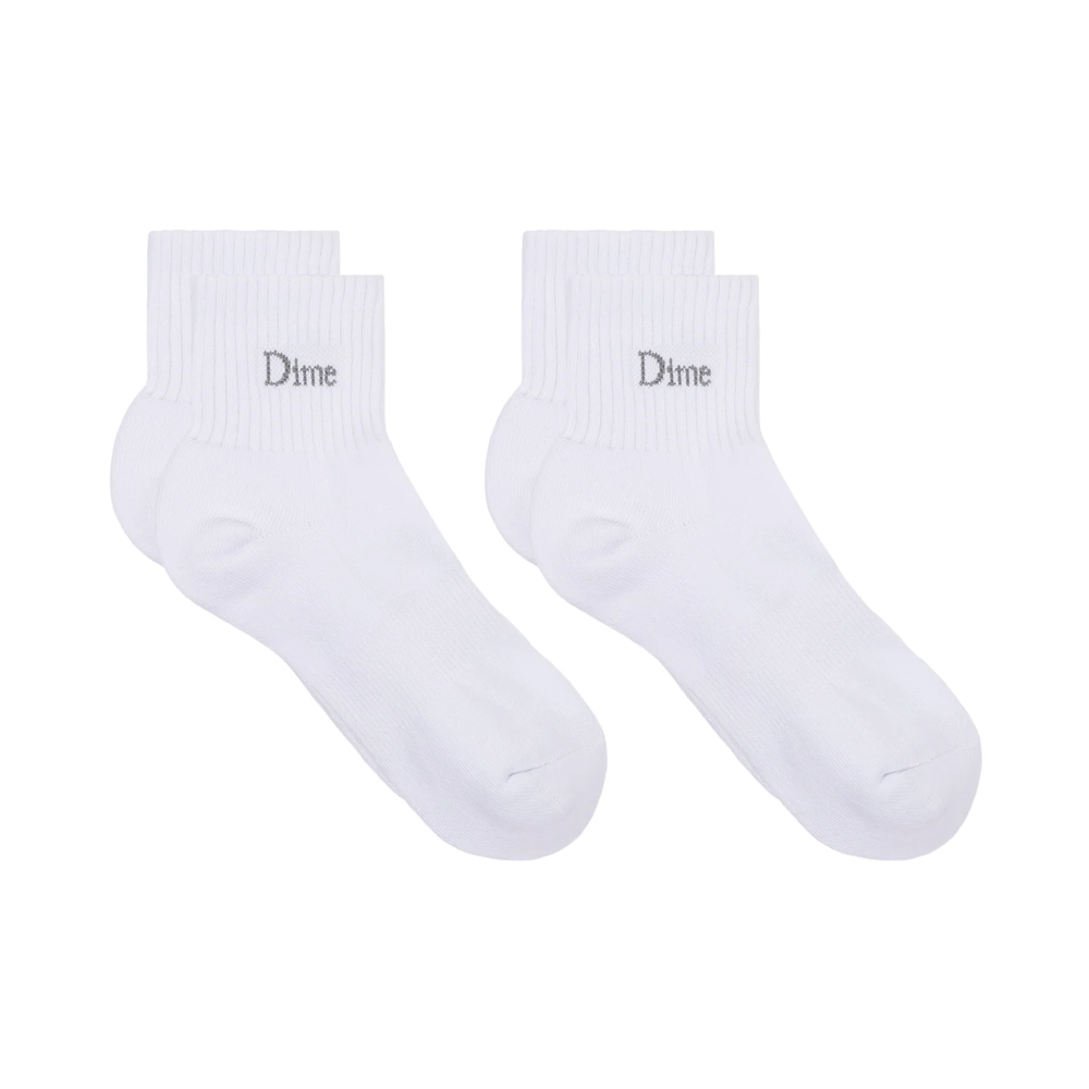 Classic 2 Pack Socks White