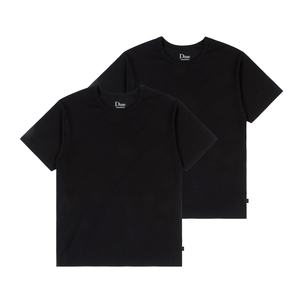 Classic 2 Pack Undershirt Black