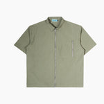 CORE LOGO ZIP UP GREEN