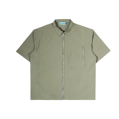 CORE LOGO ZIP UP GREEN