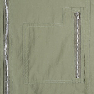 CORE LOGO ZIP UP GREEN