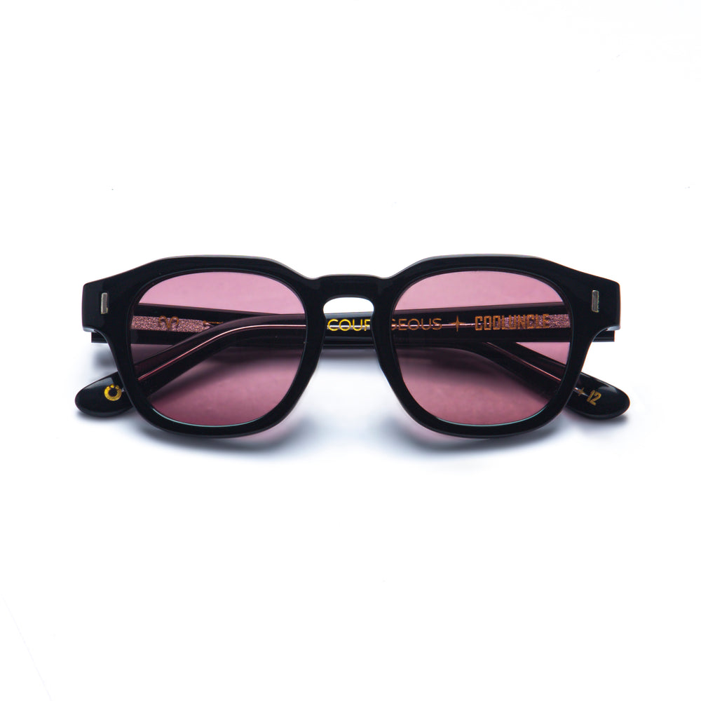 ACETATE COURAGEOUS BLACK