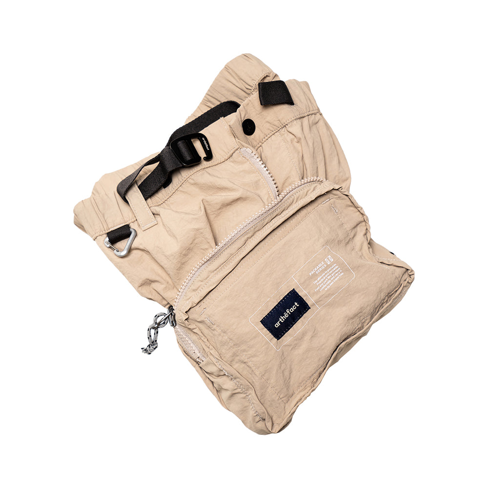 Kaima Camp Short Packable Sandstone