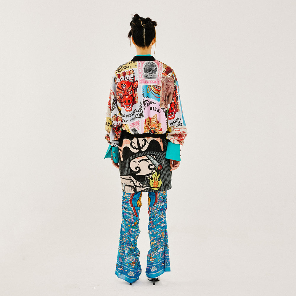 PALMYRA BOMBER JACKET MULTICOLOR