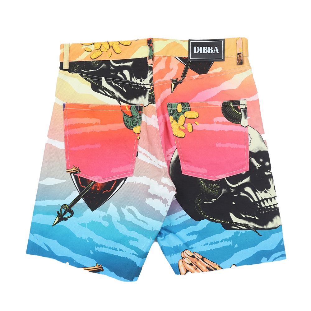 TAINTED RAINBOW SHORTS PANTS MULTI COLOR