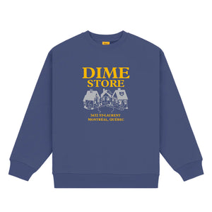 Skateshop Crewneck Night Blue