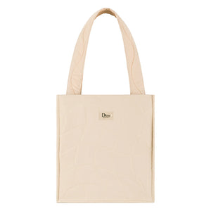 Quilted Tote Bag Tan