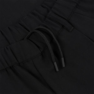 Pleated Twill Pants Black